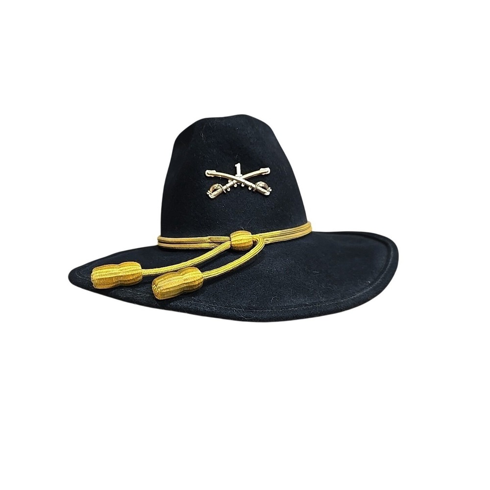 Wool Cowboy Hat John Wayne Collection Resistol Small Calvary Swords #1 Civil War